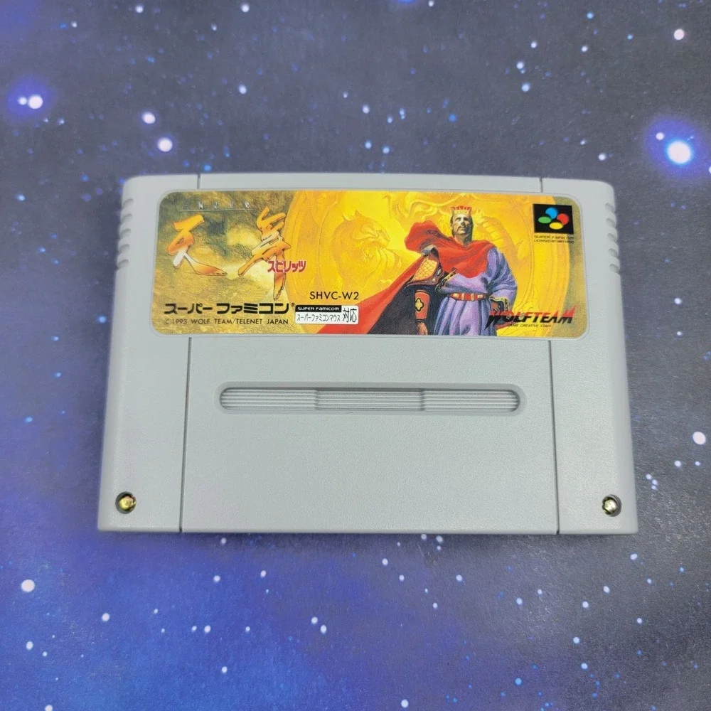 Sangokushi Seishi Tenbu Spirits (Nintendo Super Famicom) JAPANESE Game 1384